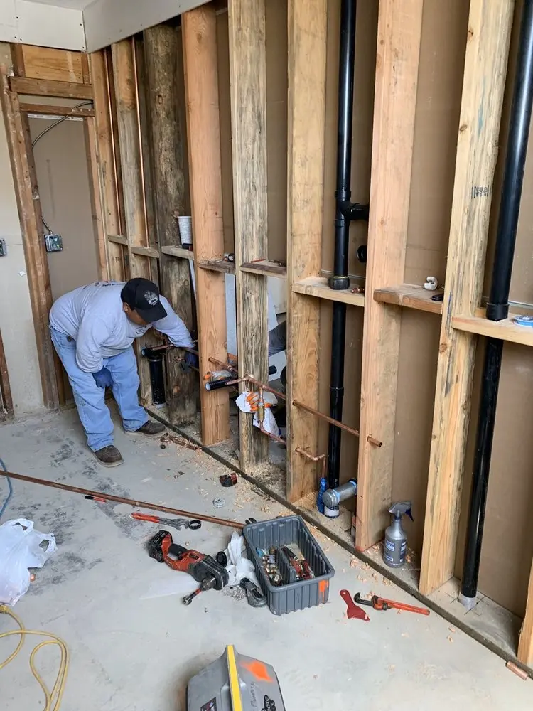 Commercial rough-in plumbing for Water Heater Replacement in Lake Arbor